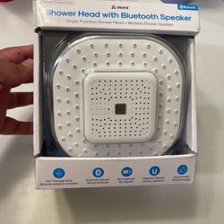 Shower Head With Bluetooth Speaker 