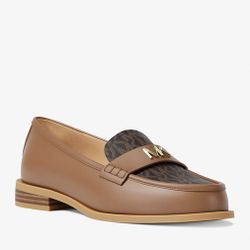 Mk Leather Loafer 