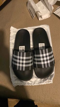 Burberry slides