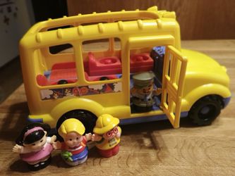 Vintage 1998 Fisher Price School Bus