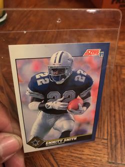 Emmitt Smith Score 15 card
