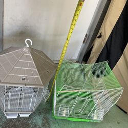 2 Small Bird Cages