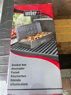Webber Smoker box for grill