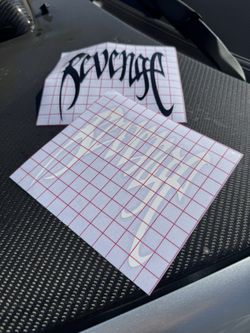 Revenge Decals/Stickers