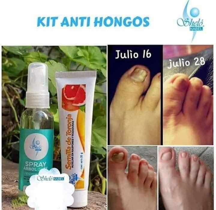 Kit anti hongo