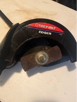 Troy-Bilt edger attachment
