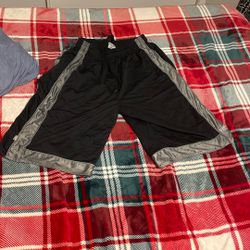 Black And Gray Pro Club Shorts 2x 
