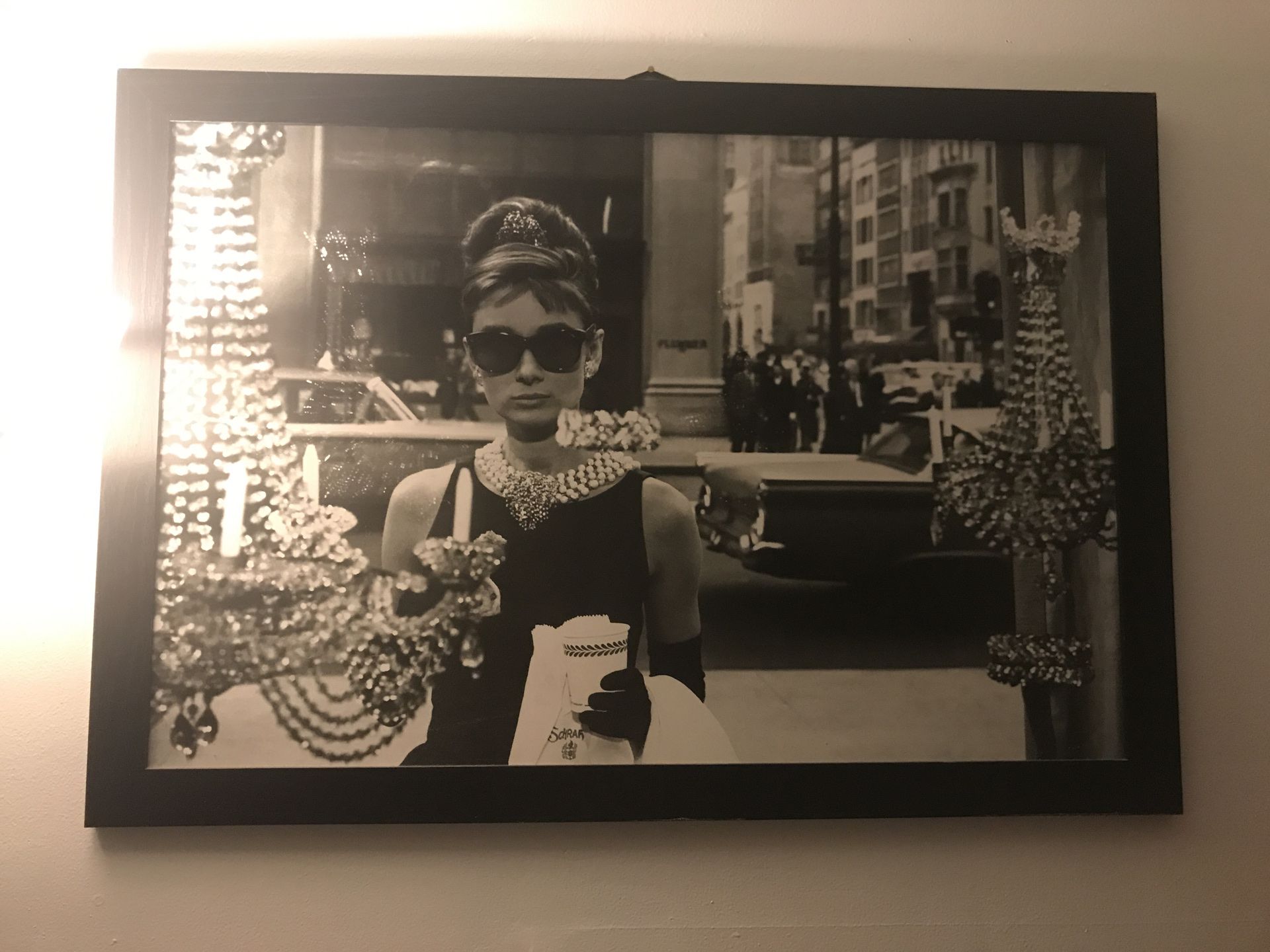 Audrey Hepburn picture frame
