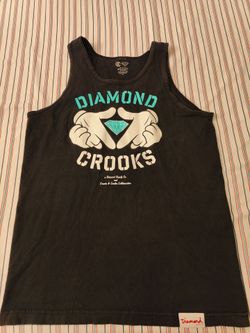 Diamond Supply Co Crooks & Castle Collab Tank Top
