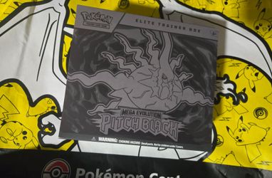 Pokemon TCG Mega Evolution Pitch Black ETB Elite Trainer Box