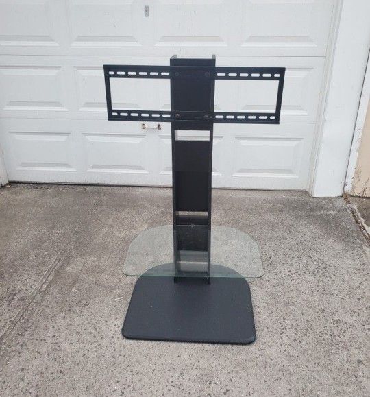 TV stand With Glass Shelf