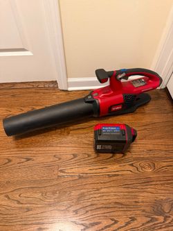 Toro Flex-Force 60V Max Brushless Leaf Blower With 5 Ah 1 Pack Lithium Ion (Li-ion) Battery