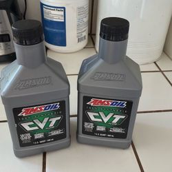 2 quarts of Amsoil CVT transmission fluid