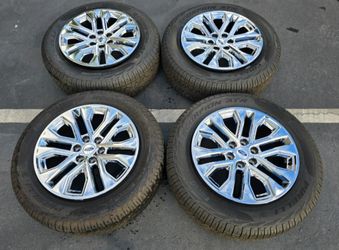 2025 20" Ford F-150 F150 Chrome Lariat OEM Factory Wheels Platinum Limited