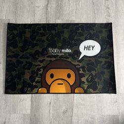 Bape Baby Milo Rug 3FTx2FT Brand New 