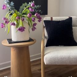 Chair, Table And Vase 