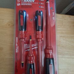 4pc Screwdriver Set 1000v