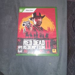 Selling One Red Dead Redemption 2. For Xbox One. 