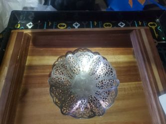 Vintage Love lace Candy dish
