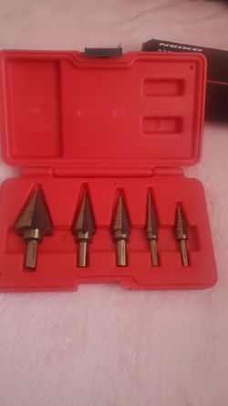 STEP DRILL BIT SET