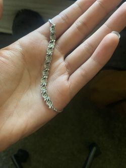 Pandora BOLO diamond bracelet 1.08CTW 925