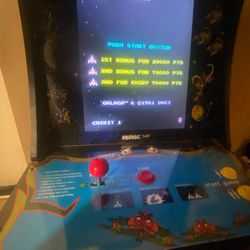Galaga 1up Arcade  Machine 