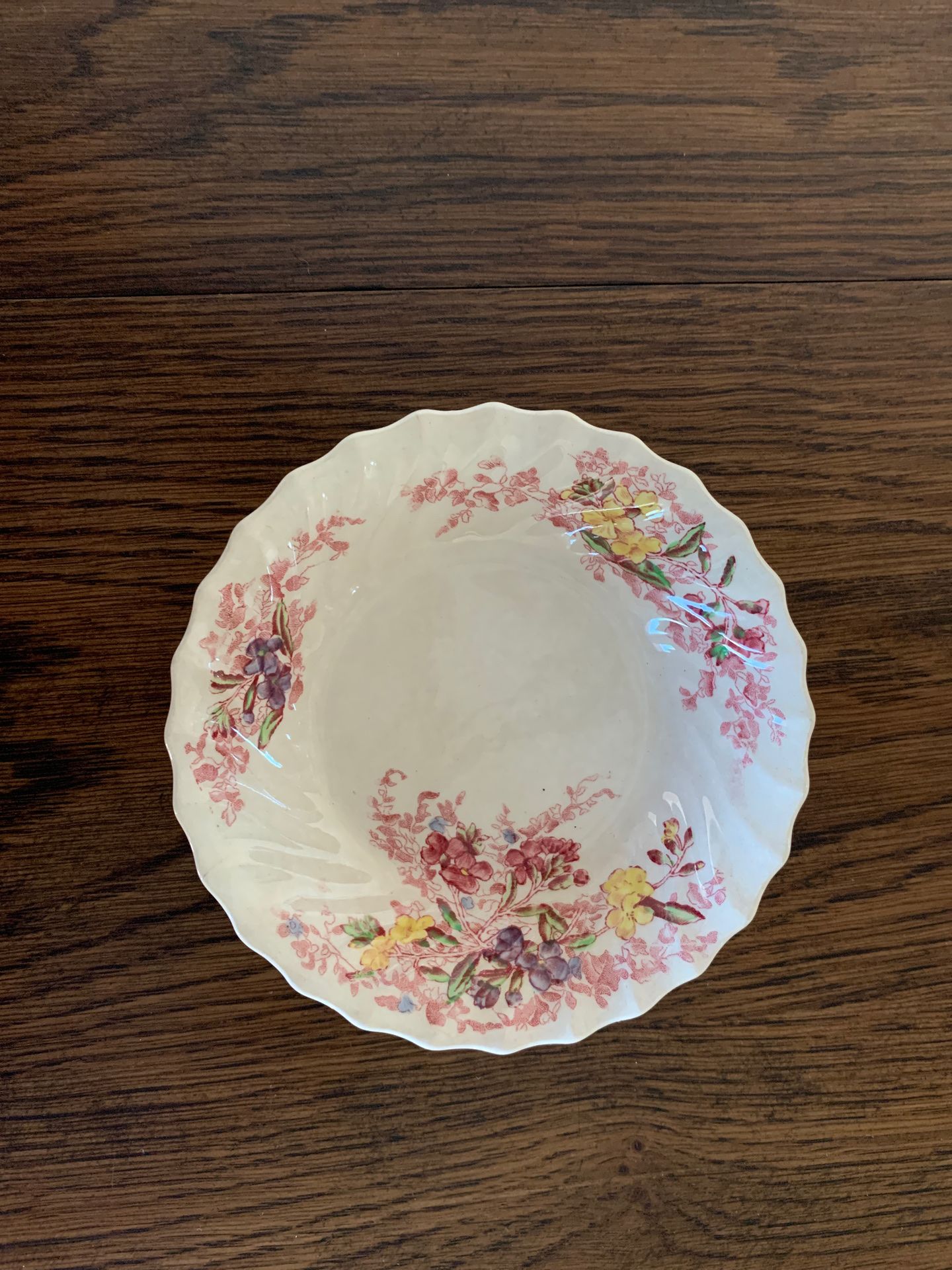 Spode Fairy Dell 5.25 Inch Floral Dessert bowl