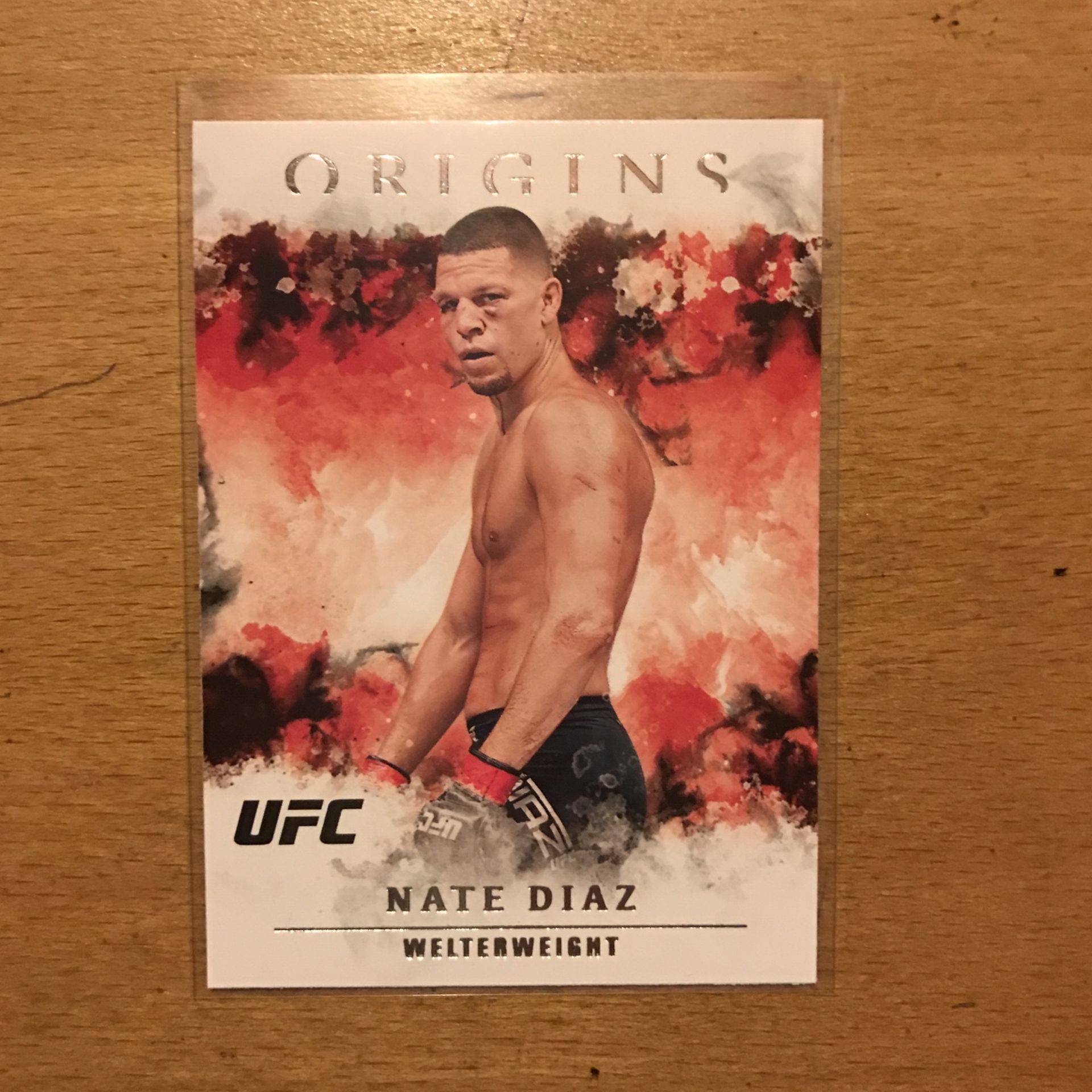 2021 ORIGINS NATE DIAZ CARD