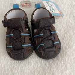 Adorable Baby Boy Sandals On Size  6-9 Months 