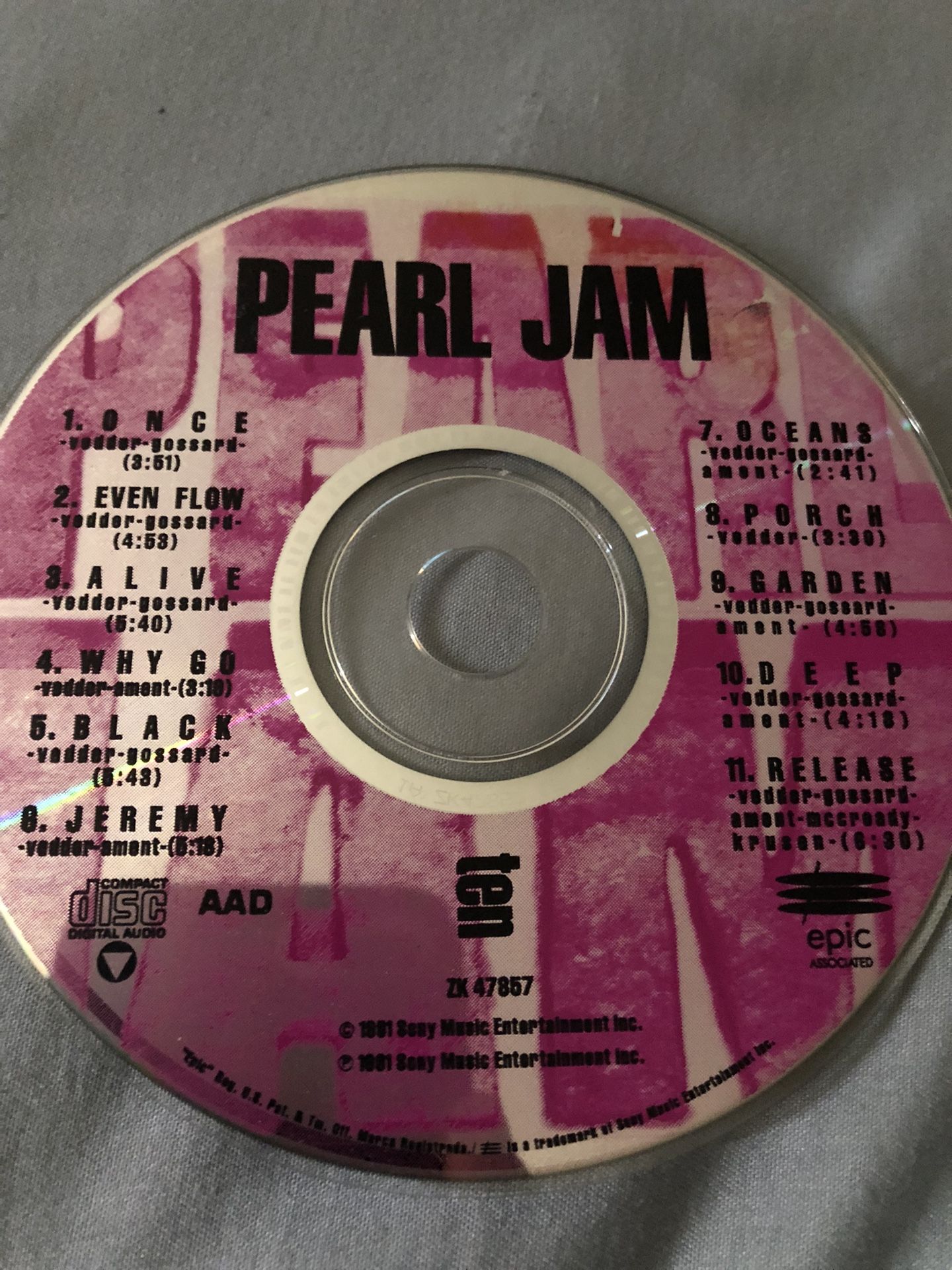 Pearl Jam Cd