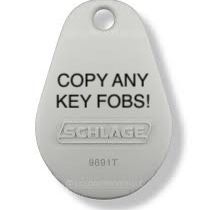 COPY ANY KEY FOBS GARAGE OFFICE APARTMENT ETC RFID