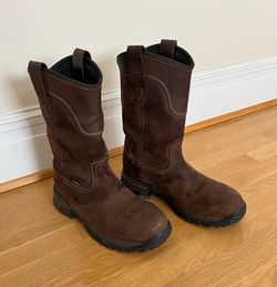 Irish Setter Men’s Boots Size 9.5D Steel Toe Waterproof
