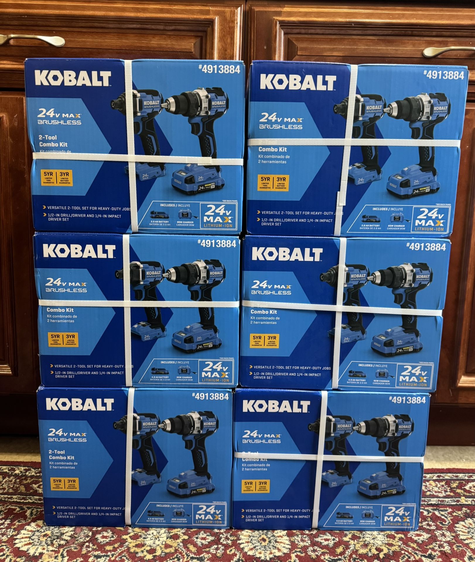 Kobalt Next-Gen 24-Volt 2-Tool Brushless Power Tool Combo Kit