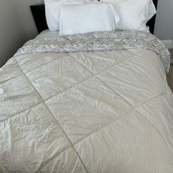 Queen Sealy Mattress And IKEA Malm Bed Frame In Excellent Condition
