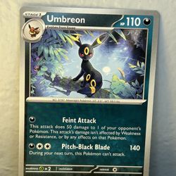 TCG Umbreon 130/197 English 