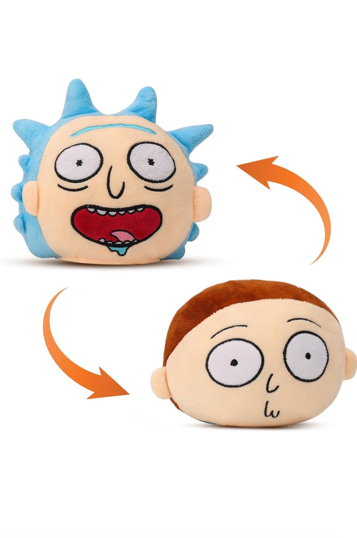 Rick And Morty Plush 8 Inch 