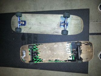 Custom made skateboard and off brand skateboard