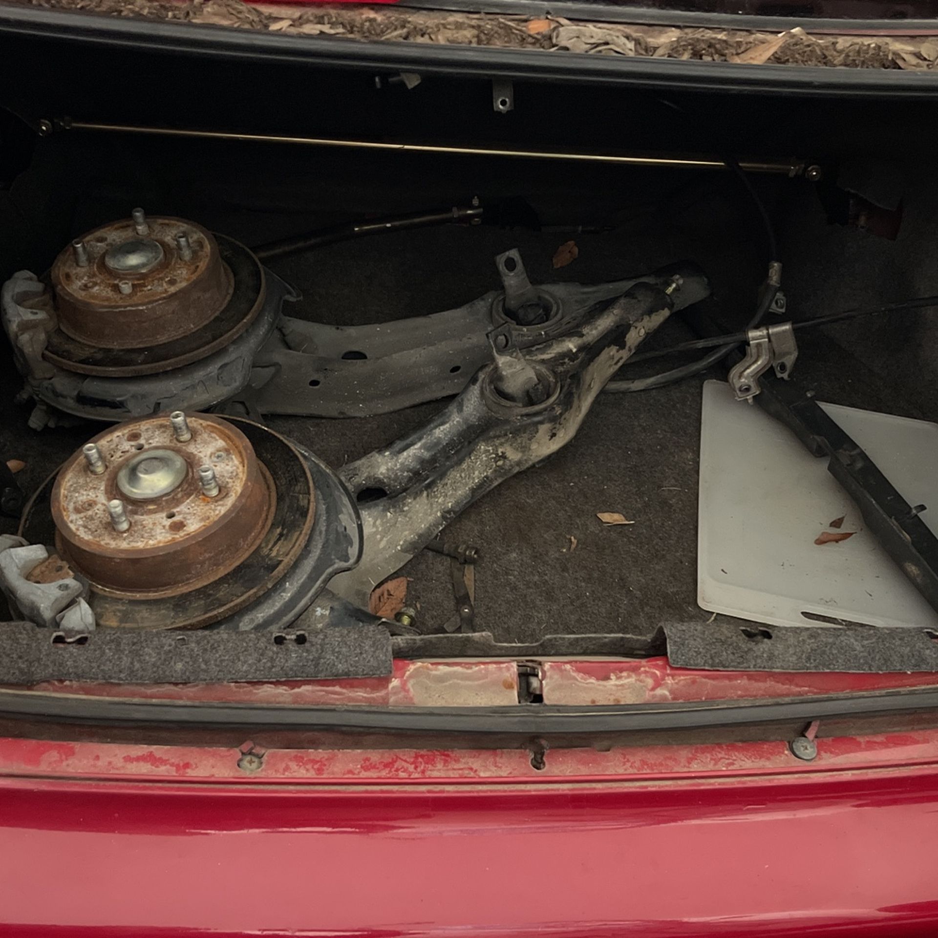 95 Acura Integra Rear Disk Conversion For 95 Civic