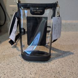 Kate Spade Clear Bag, new