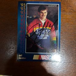 1993 Max Jeff Gordon Card
