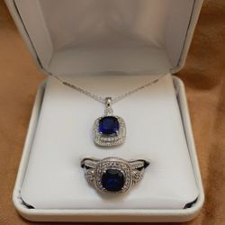 Ring And Necklace Set