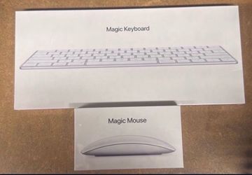 Apple Magic Keyboard & Magic Mouse - Brand New Sealed