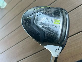 Taylor Made M2 #3 Fairway Wood 15°/Upgraded Tour AD/Regular Flex $89 OBO