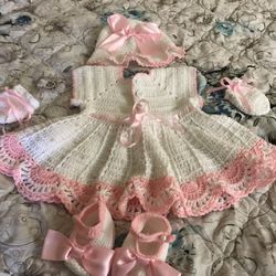 Vestido Para Bebé De Tres Meses Bordado for Sale Huntington -