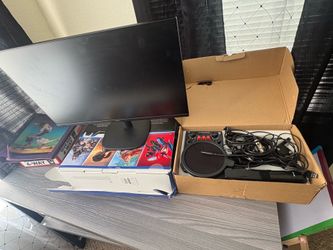 PS5 with streaming set up