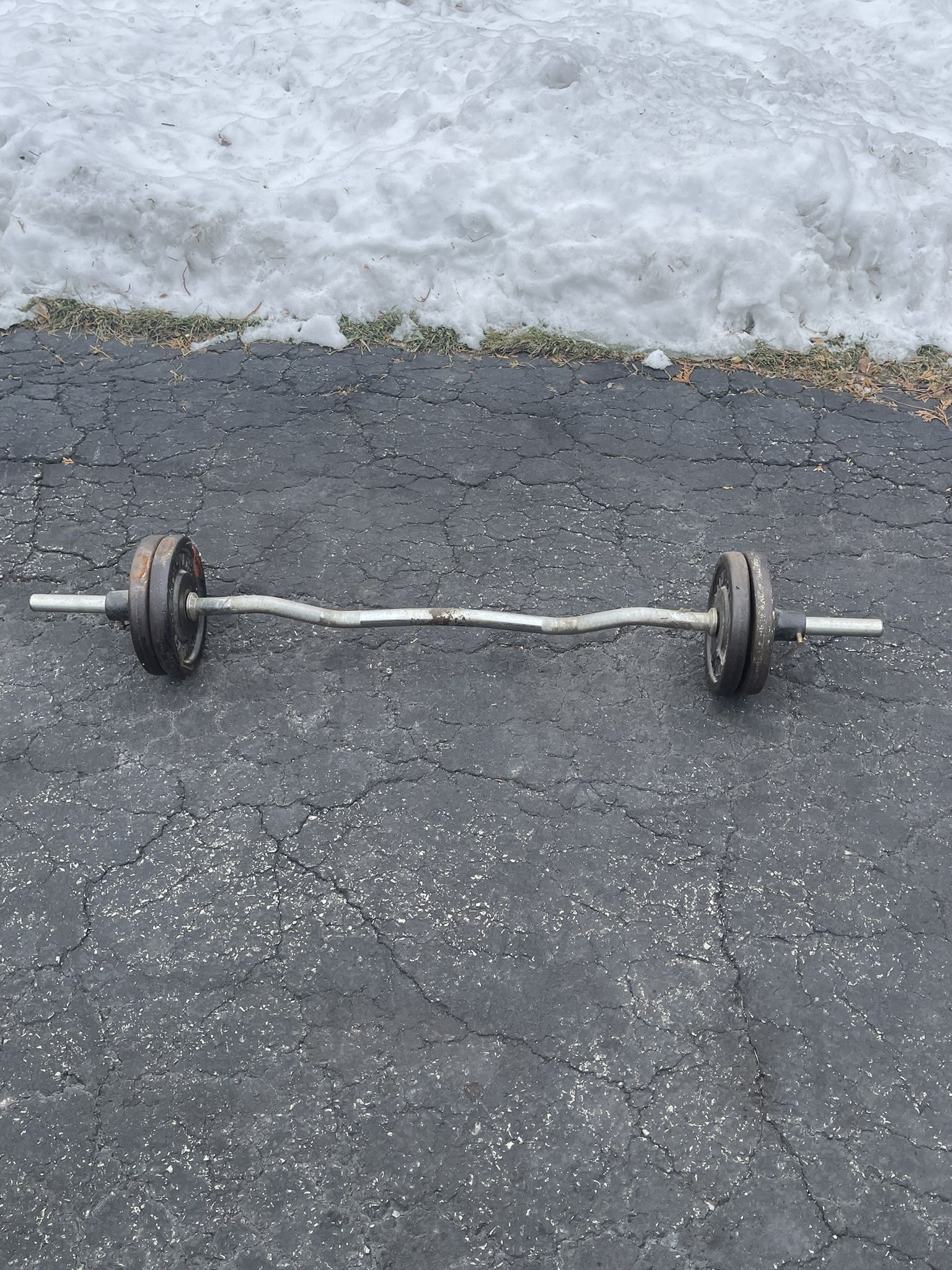 Weights With Weight Bar