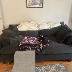 West Elm Oversized Love Seat