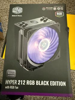 Cooler Master Hyper 212 RGB Black Edition CPU Cooler