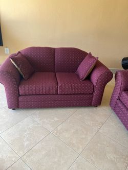 Sofa and love seat