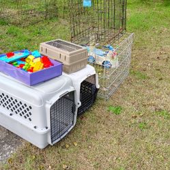 Dog/Cat Cages. All Sizes. $10,$20,$30
